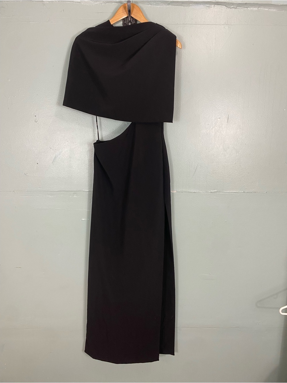 Et Ochs Helena Dress Maxi Cut Out Cape Size 6 - Picture 2 of 10